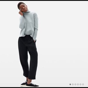 Everlane Put Together Pleat Pant Black